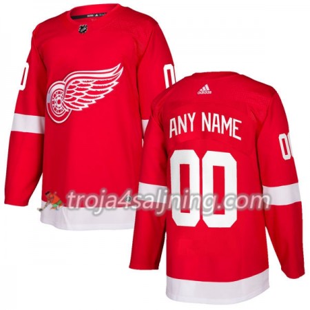 Detroit Red Wings tröja Customized Röd 2017-2018 Adidas Authentic - NHL Tröjor Herr Detroit Red Wings tröja Customized Röd 2017-2018 Adidas Authentic - NHL Tröjor Herr